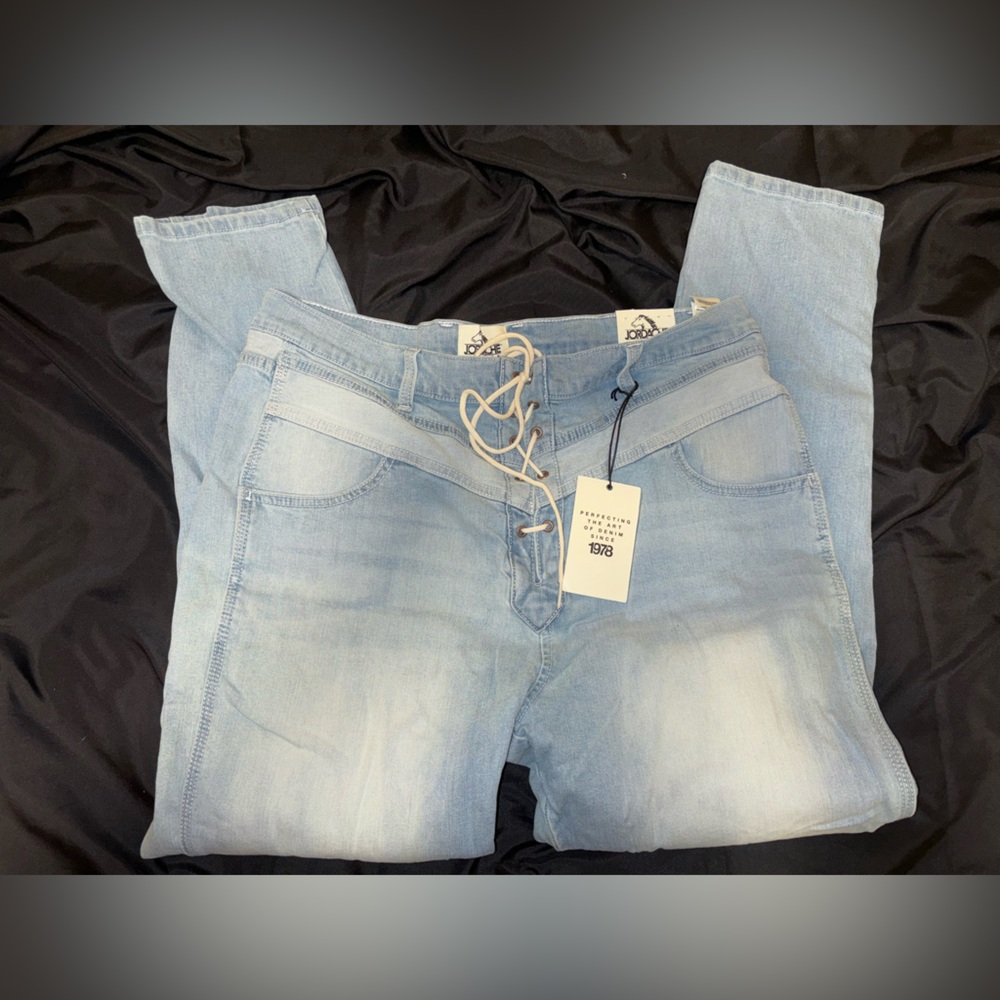 Jordache Tie Jeans